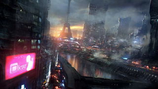 Absolutely Stunning Concept Art of Paris 2084